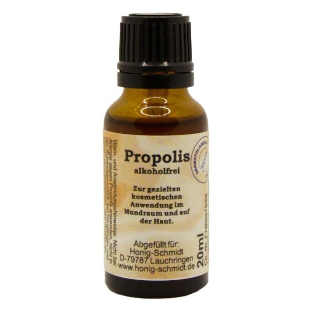 Propolis drops without alcohol