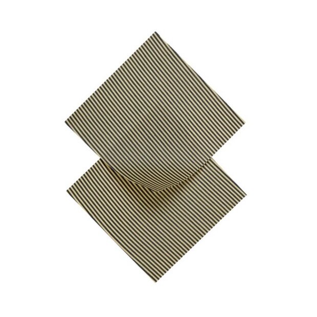 Organic beeswax wraps M (20x20 cm), Marine, 2 pieces